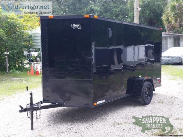 6 x 12 Custom Enclosed Cargo Trailer WV-nose - 69038