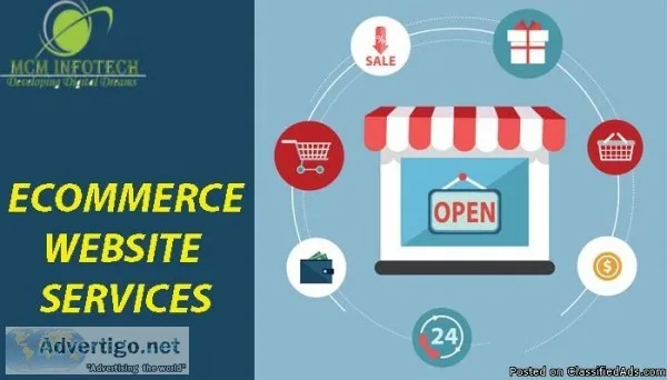 Best E-commerce Web Designing Company  MCM Infotech