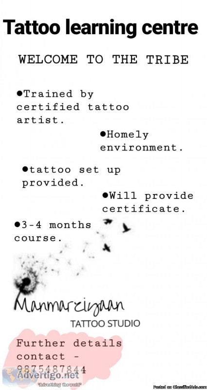 Tattoo learning classes