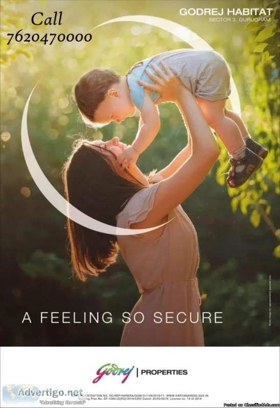 Godrej Habitat Sector 3 Gurgaon 7620470000