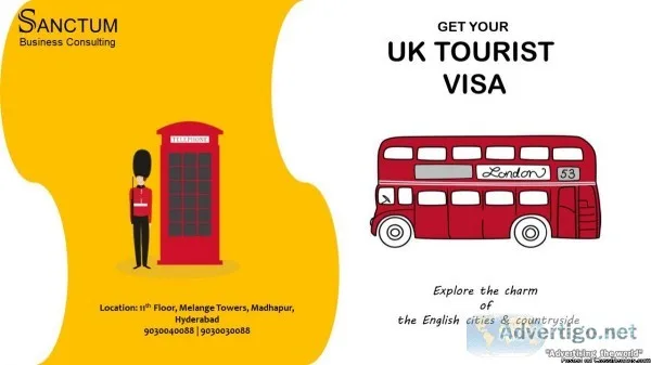 Get UK Tourist Visa Services through Sanctum Consulting