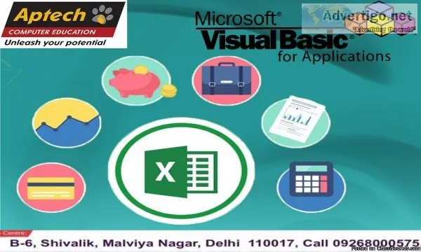 VBA and Excel Course Provided by Aptech Malviya Nagar