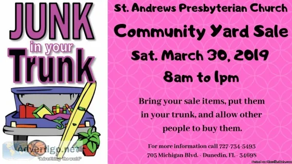 Junk In The Trunk - Rummage Sale