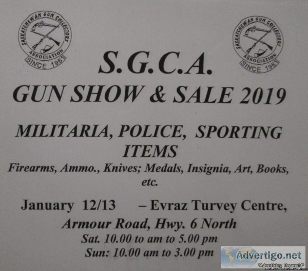 S.G.C.A.Annual Gun Show and Sale