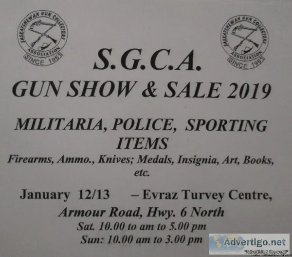 S.G.C.A.Annual Gun Show and Sale