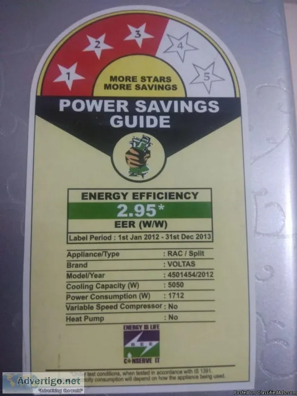 Coniditioned Split AC at low cost