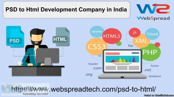 WebSpreadTech  PSD to Html Development Company in India  Noida
