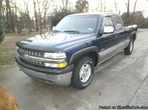 2003 Chevrolet Silverado 1500 Blue Pickup