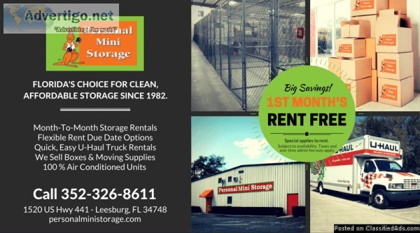 Storage unit Sale Awesome Move in Price