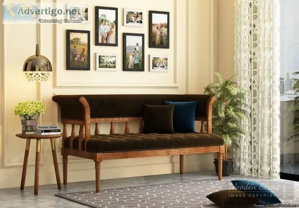 Big Sale on Wooden Settees Online in Bangalore