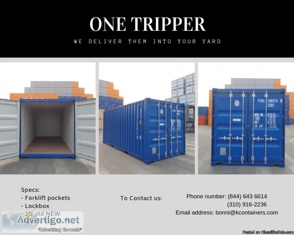 20ft STD One Tripper Container