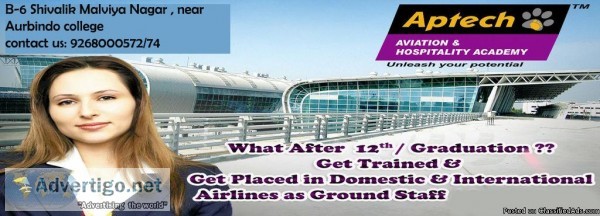 Top Airport Ground Staff Training  Aptech Malviya Nagar