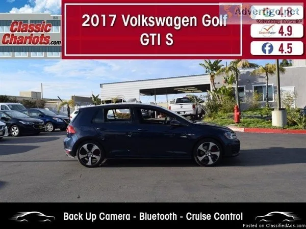 Used 2017 Volkswagen Golf GTI S for Sale in San Diego - 19195
