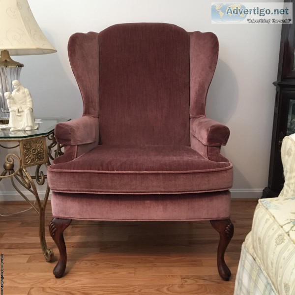 QUEEN ANNE CHAIRS (2)