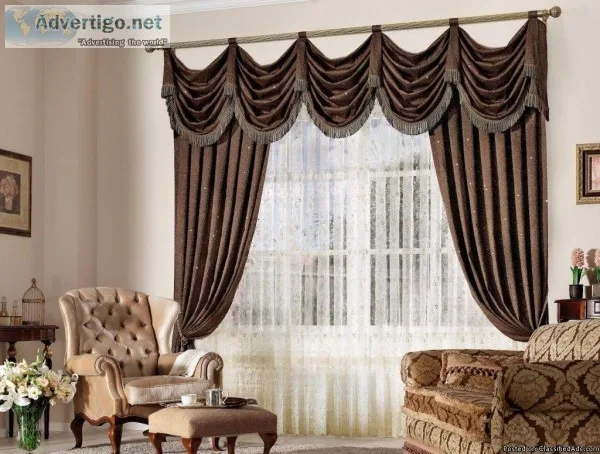 Living Room Curtains Dealers in Faridabad.