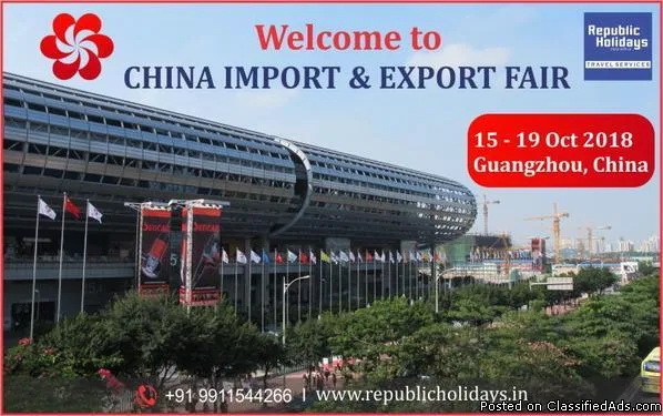 Canton Fair China tour and travel package