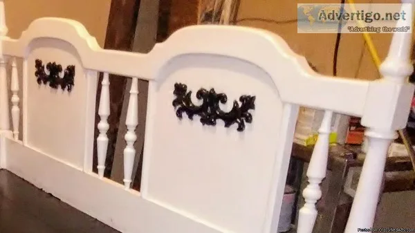 Handcrafted Headboard Bench