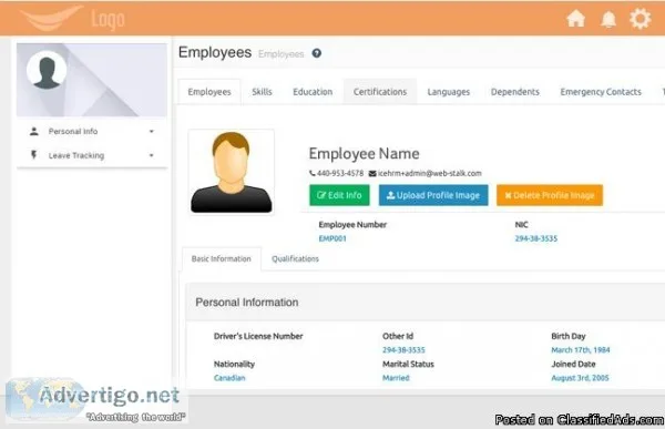 Human Resources Management System