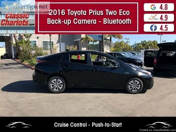 Used 2016 Toyota Prius Two Eco for Sale in San Diego - 19228