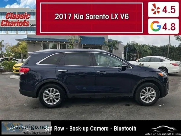 Used 2017 Kia Sorento LX For Sale In Vista CA - 19107R