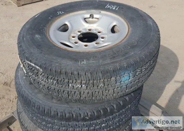 (4) RIMS WTIRES (LOCATED IN COLTON CA)