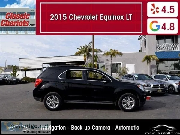 Used 2015 Chevrolet Equinox LT for Sale in San Diego - 19072