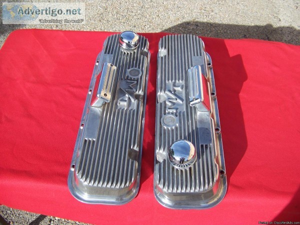 VINTAGE CHEVY 396 427 MT VALVE COVERS
