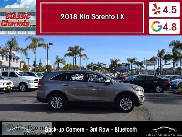 Used 2018 Kia Sorento LX for Sale in San Diego - 19127