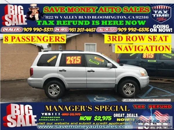 2003 Honda Pilot EX-L &gt3RD ROW SEAT&gt NAVIGATION SYSTEM