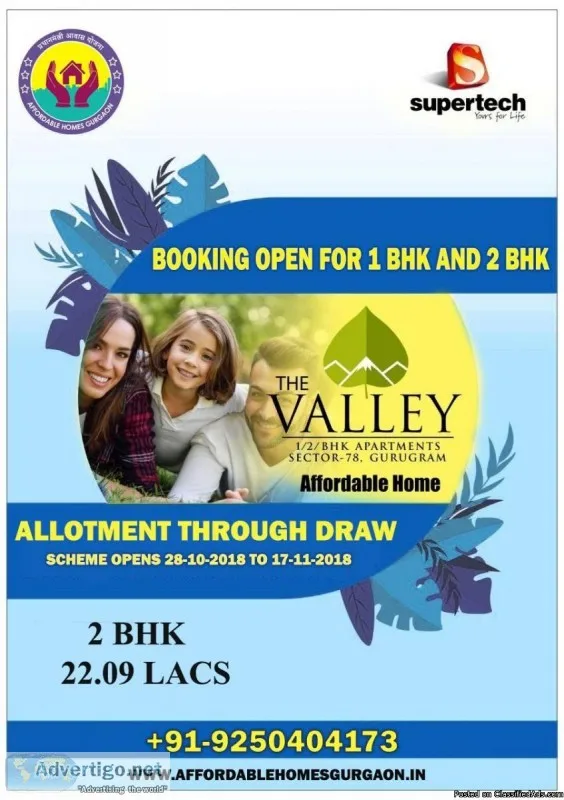 Supertech The Valley Gurgaon  Call 9250404173