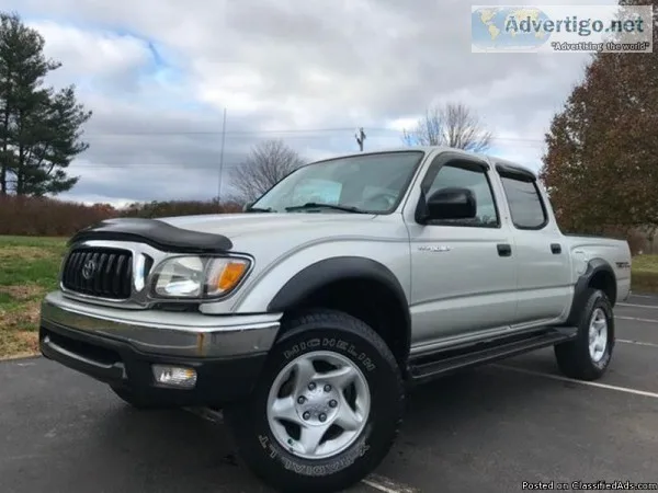 New 2002 Toyota Tacoma Silver Pickup Truck