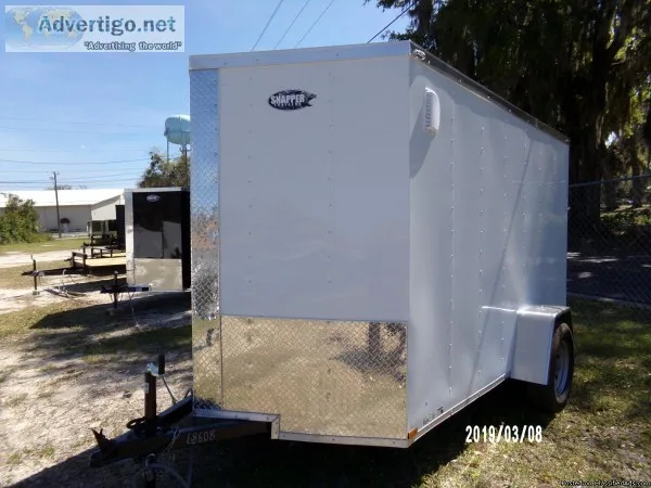 6 x 10 Premium Enclosed Cargo Trailer WV-nose - 68608