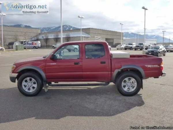 2002 Toyota Tacoma Red Truck Pickup