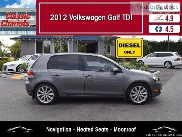 Used 2012 Volkswagen Golf TDI for Sale in San Diego - 19170
