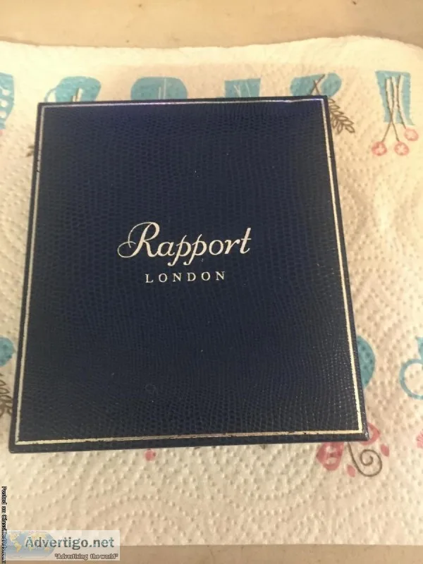 Rapport London gold plated full hunter 50mm