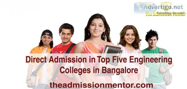 Direct admission in top five engineering