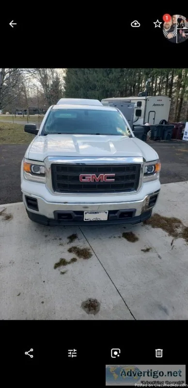 2014 GMC Sierra 4x4 WT 1500 TOW PACKAGE