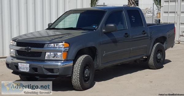 2008 CHEVROLET COLORADO CREW CAB PICKUP TRUCK 6279