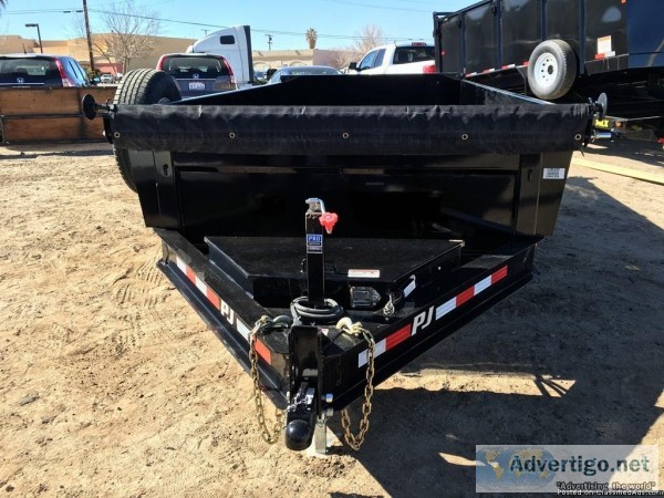 7x14 Low Pro Dump PJ Trailer Dump Trailer DL142