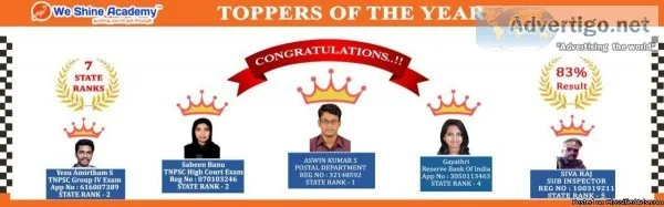Best bank Exam coaching Centre in Chennai