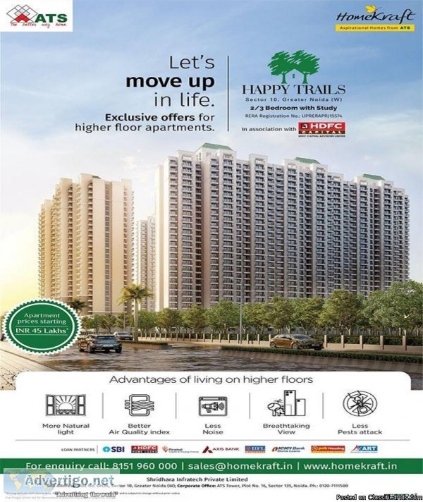 Buy 3 BHK Apartments in Noida sector 150