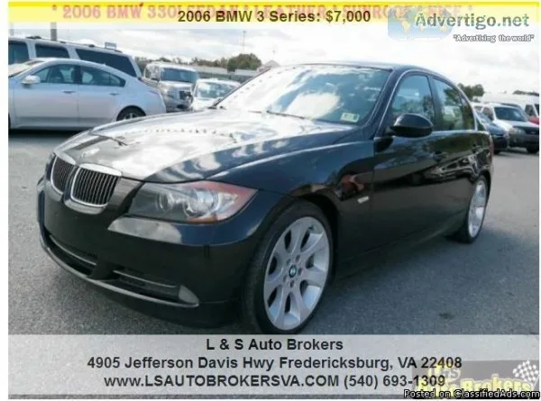 2006 BMW 3 SERIES 330I  4DR SEDAN