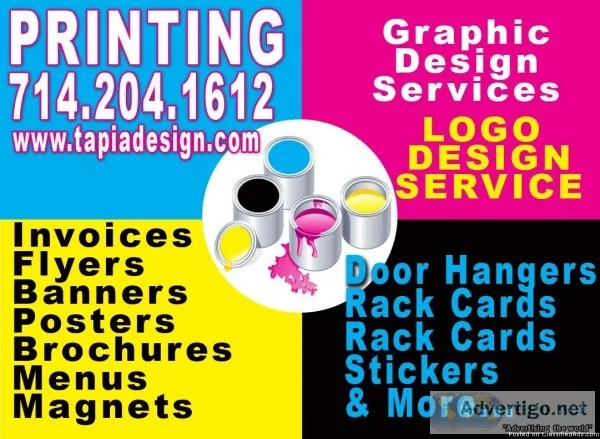 We Print business cards and Flyers in Anaheim