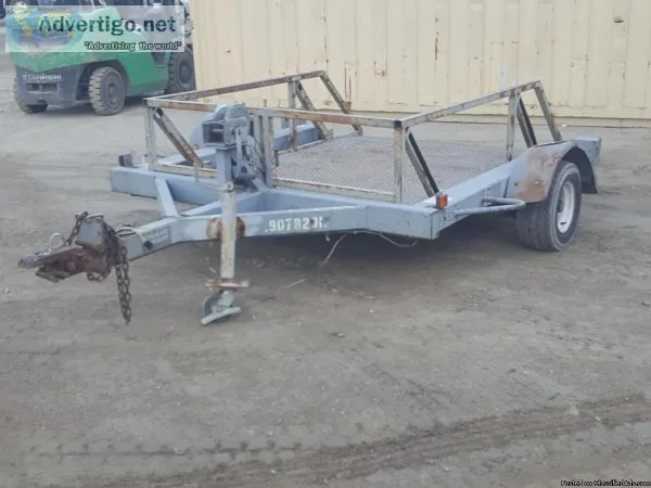 1998 BIL-JAX ET200 DROP DECK EQUIPMENT TRAILER 1131-42