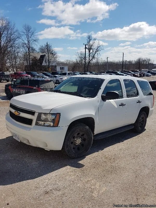 2013 Chevrolet Tahoe Police