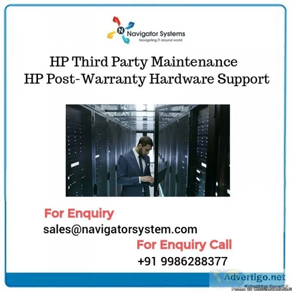 HP Third Party Maintenance  HP Post-Warranty Hardware Support