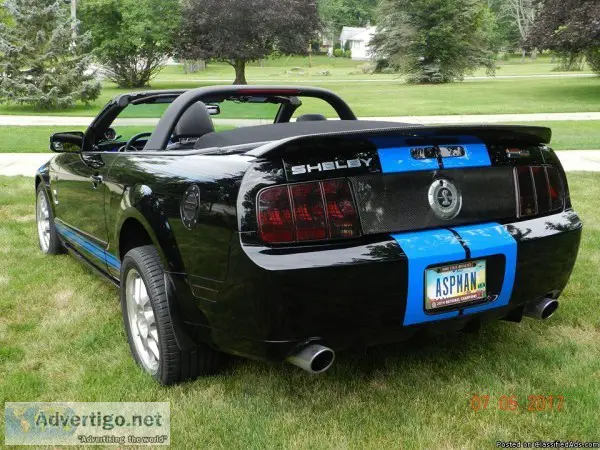 2007 Custom Shelby Cobra Mustang Convertable