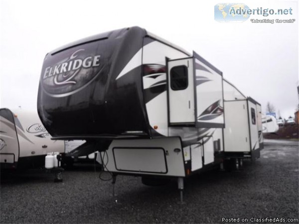 2017 Elkridge 39MBHS Quad Slide Bunks 5th Wheel