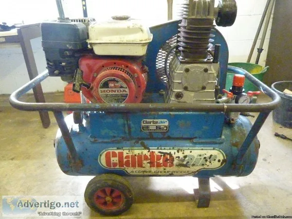 Clarke petrol compressor