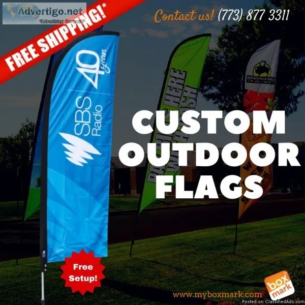custom outdoor flags
